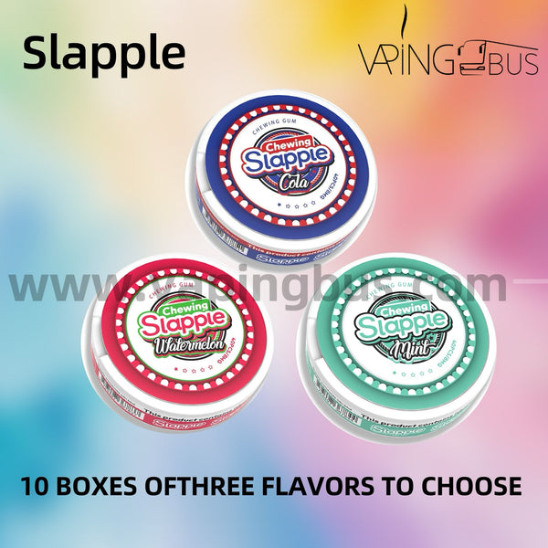 10 x Slapple Chewing Gum（40pcs）