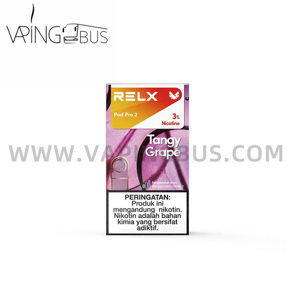 RELX Pod Pro 2 - Tangy Grape - Vapingbus