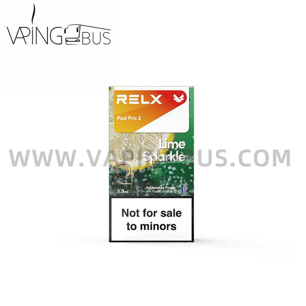 RELX Pod Pro 2 - Lime Sparkle - Vapingbus