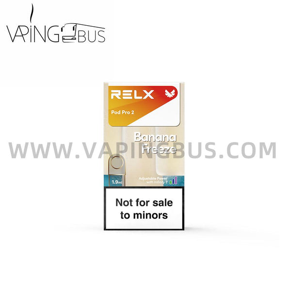 RELX Pod Pro 2 - Banana Freeze - Vapingbus