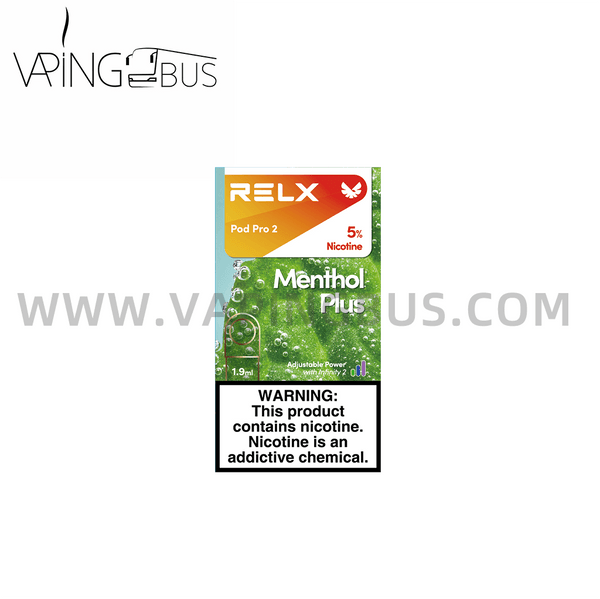 RELX Pod Pro - Menthol Plus - Vapingbus