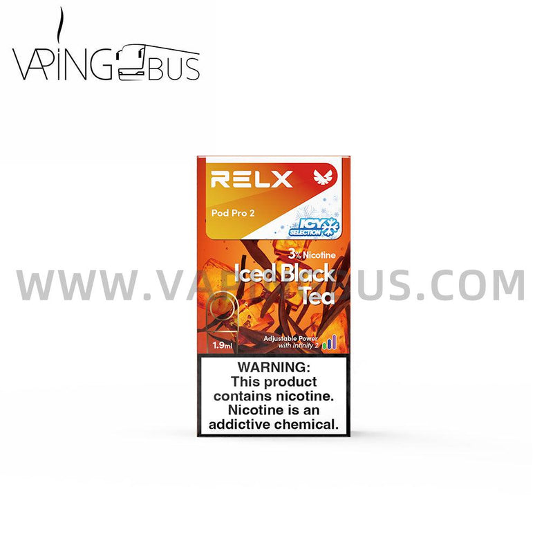 RELX Pod Pro 2 - Iced Black Tea - Vapingbus