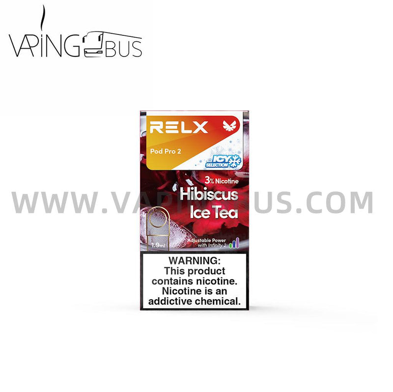 RELX Pod Pro 2 - Hibiscus Ice Tea - Vapingbus