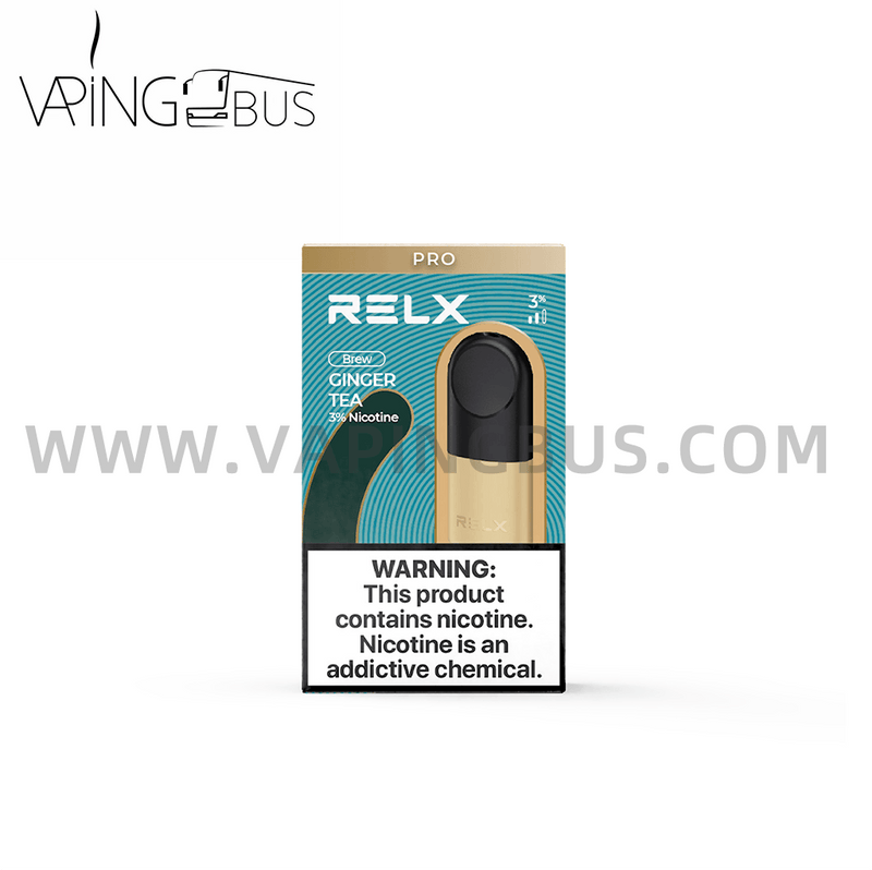 RELX Pod Pro - Ginger Tea - Vapingbus